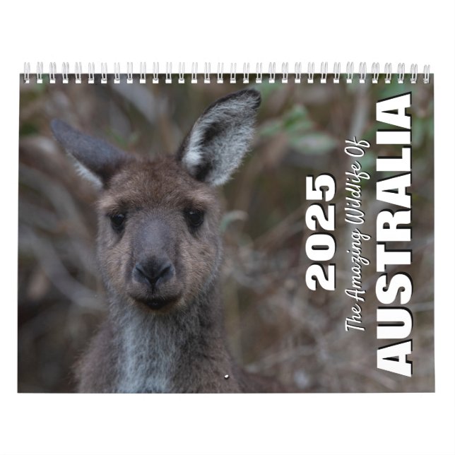 Calendário Os incríveis animais selvagens da Austrália (Capa)