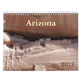 Calendário Os lugares especiais da arizona