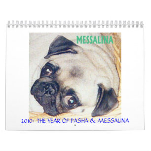CALENDÁRIO OS MELHORES PUGS NO MUNDO