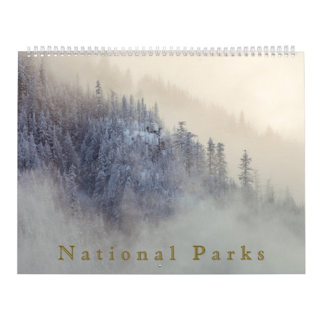 Calendário Os Parques Nacionais  (Capa)