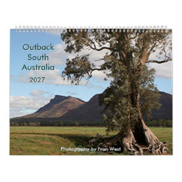 Calendário Outback Austrália Meridional 2027