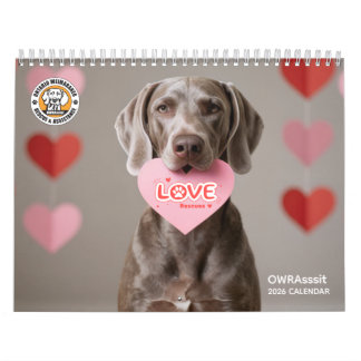 Calendário OWRAssist Amor Resgata