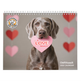 Calendário OWRAssist Love Rescues