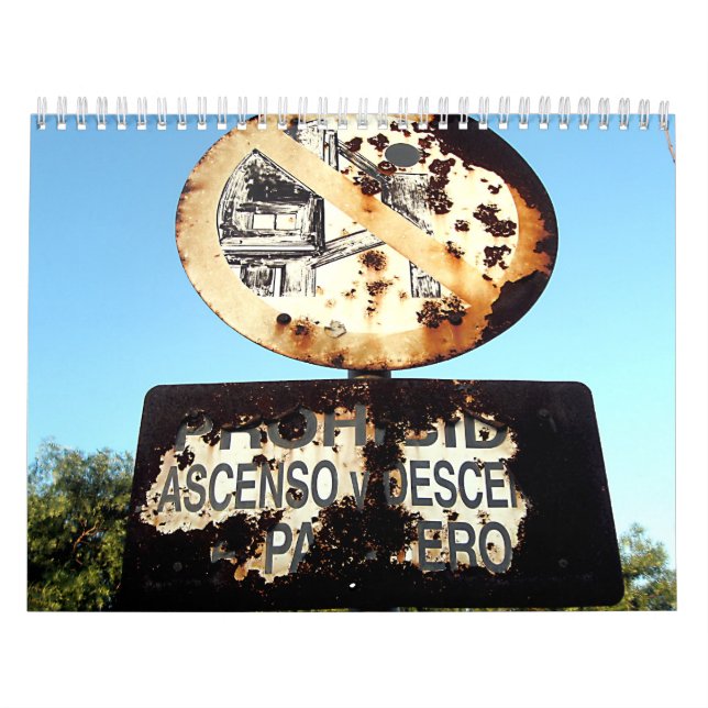 Calendário Oxidação & oxidado (Capa)