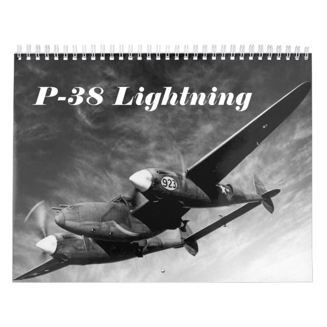 Calendário P-38 Relâmpago (Capa)