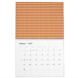 Calendário Padrão de Repetição Moderno de Meados do Século