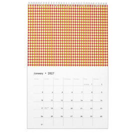Calendário Padrão de Repetição Moderno de Meados do Século
