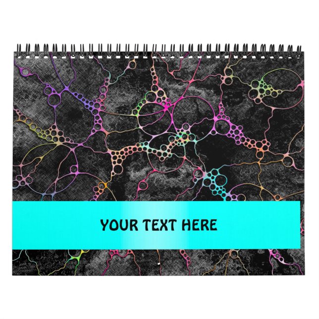 Calendário Padrões De Mão E Digitalmente Pintados Artigo 44º (Capa)