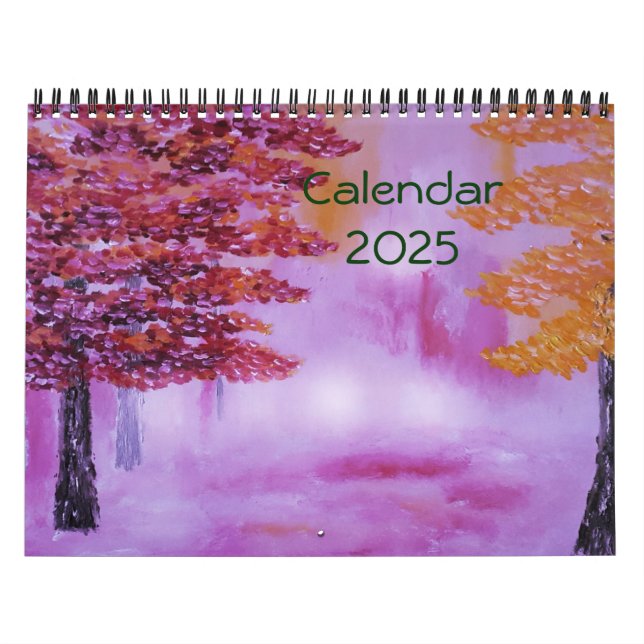 Calendário Paintings & Photoographic 2025 (Capa)