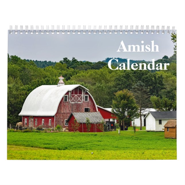 Calendário País Amish 2020 (Capa)