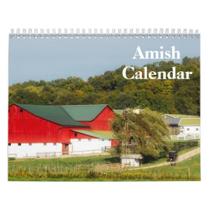 Calendário País Amish 2025
