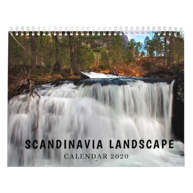 Calendário Paisagem Escandinávia (Capa)