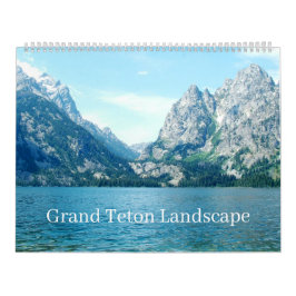 Calendário Paisagem Grand Teton