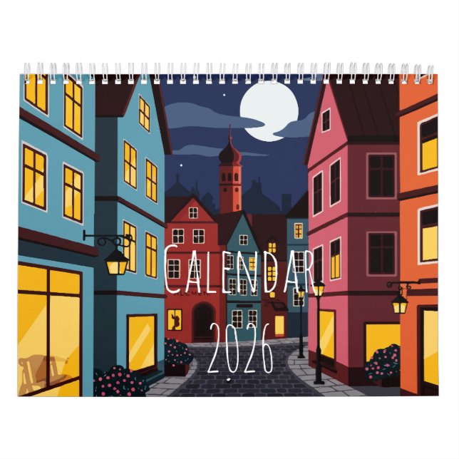 Calendário Paisagem urbana (Capa)