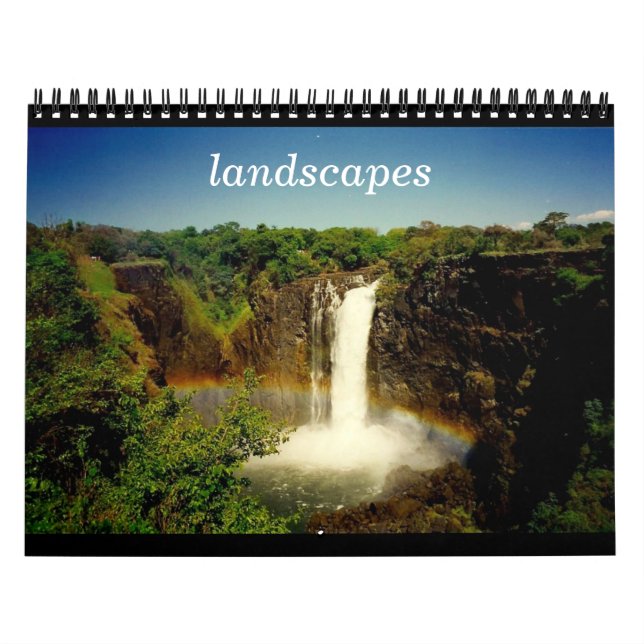 Calendário paisagens (Capa)