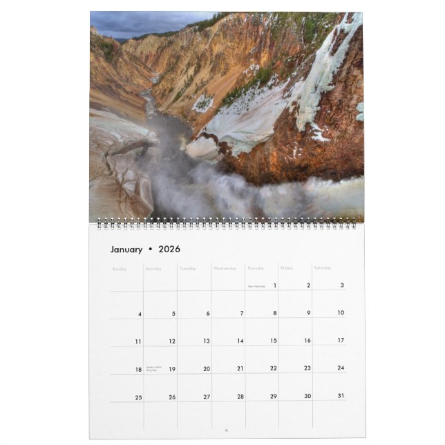 Calendário Paisagens 2012 (Jan 2026)