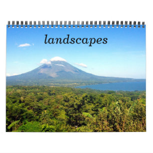 Calendário paisagens 2025