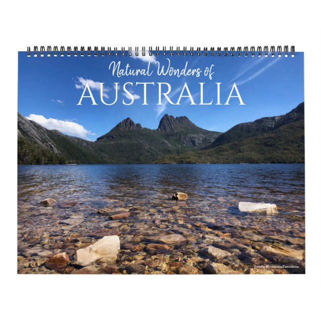 Calendário paisagens australianas 2026 (com locais) grandes (Capa)