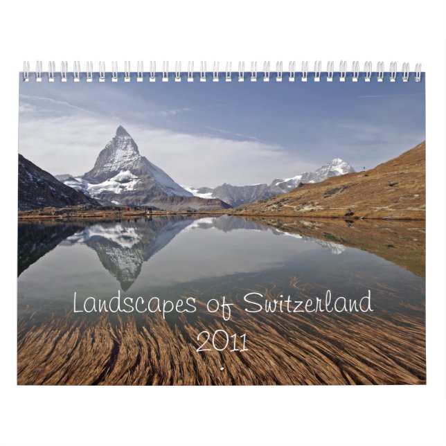 Calendário Paisagens da suiça (Capa)