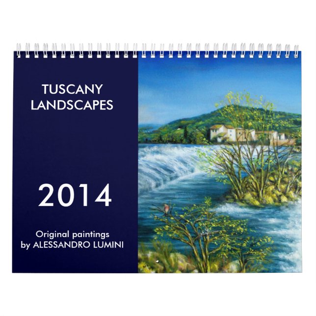 CALENDÁRIO PAISAGENS DA TÚSCULA 2014 (Capa)