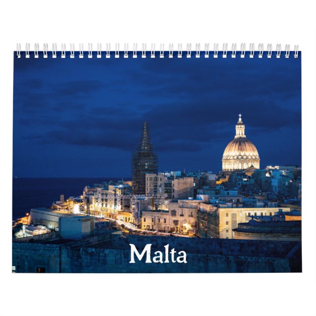 Calendário Paisagens de Malta (Capa)