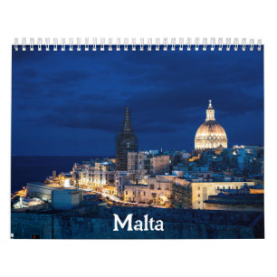 Calendário Paisagens de Malta