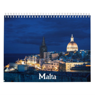 Calendário Paisagens de Malta