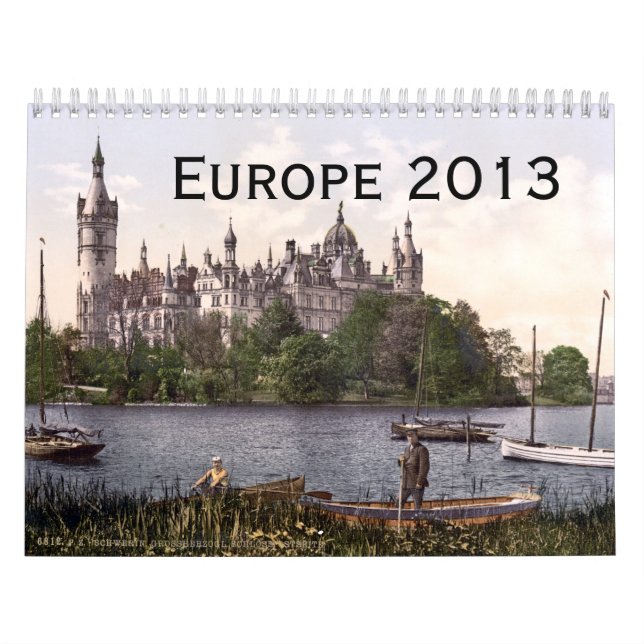 Calendário Paisagens Europeias (Capa)