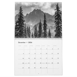 Calendário Paisagens por Jody Wiele Photography