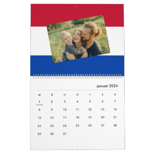 Calendário Países Baixos   Adicione sua foto 2026 Holland Fla