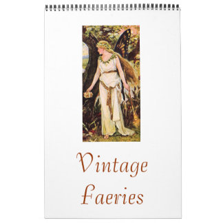 Calendário Países das fadas do vintage