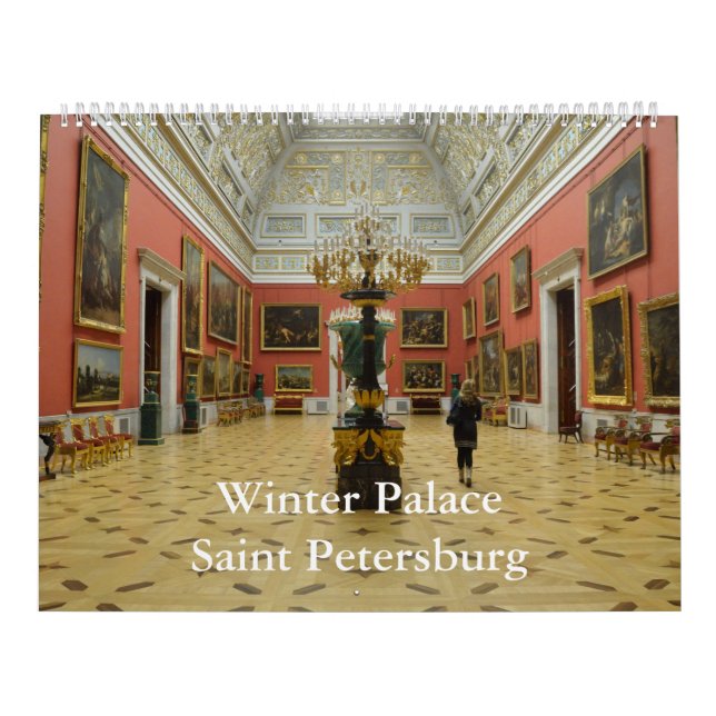 Calendário Palácio de inverno de 12 meses (Capa)