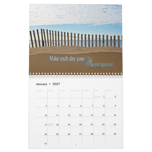 Calendário Palavras Para Viver Por (Jan 2027)