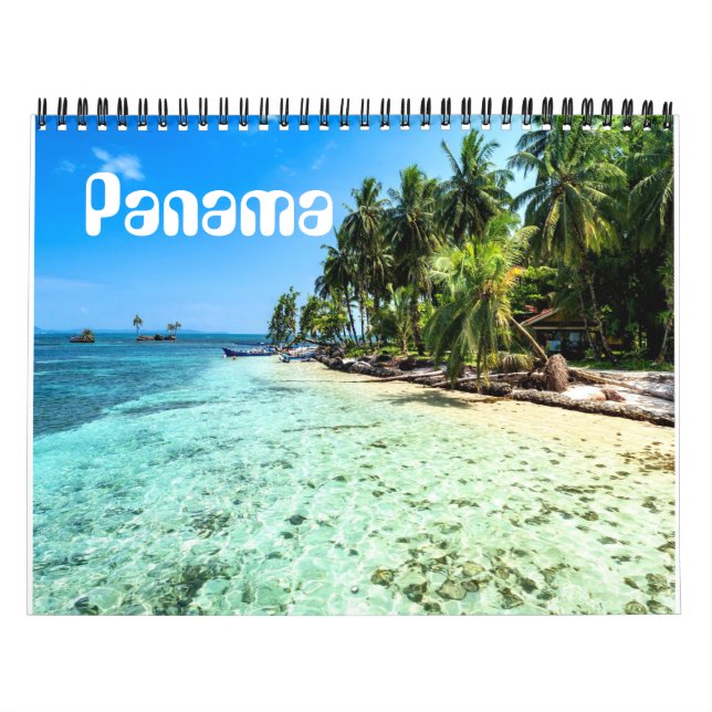 Calendário Panamá - América Central - (Capa)