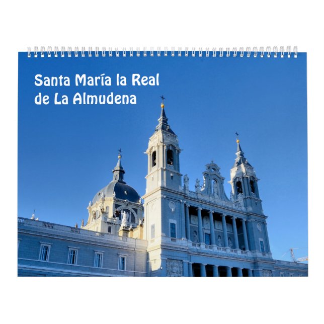 Calendário papais noeis de 12 meses Maria la Real de La Almud (Capa)