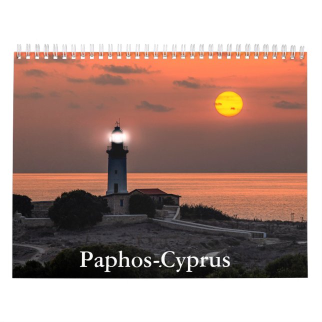 Calendário Paphos-Chipre (Capa)
