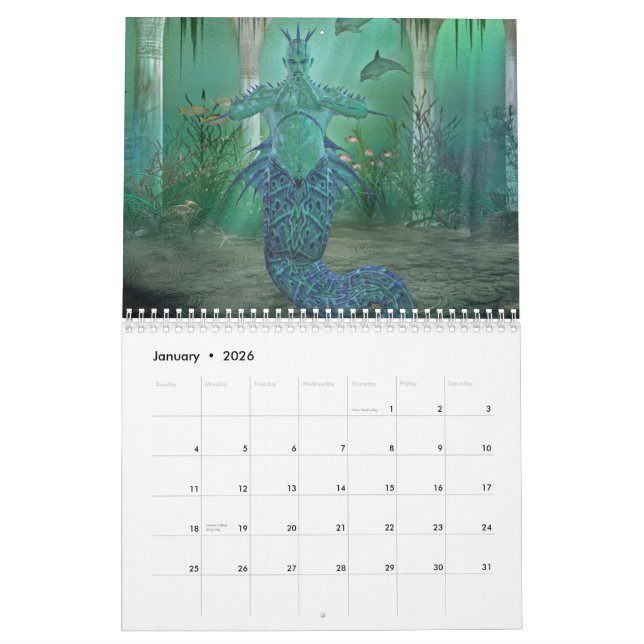 calendário para amigos da fantasia (Jan 2026)