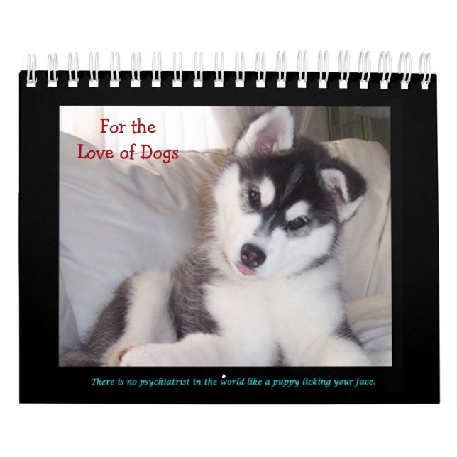 Calendário Para o amor dos cães (Capa)