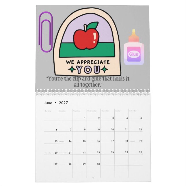 Calendário para Professores (Jun 2027)