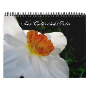 Calendário Para Testes Florais Cultivados