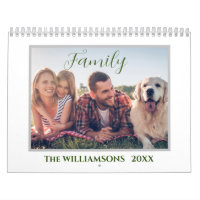 Parede editável de fotos da família CIY 20XX