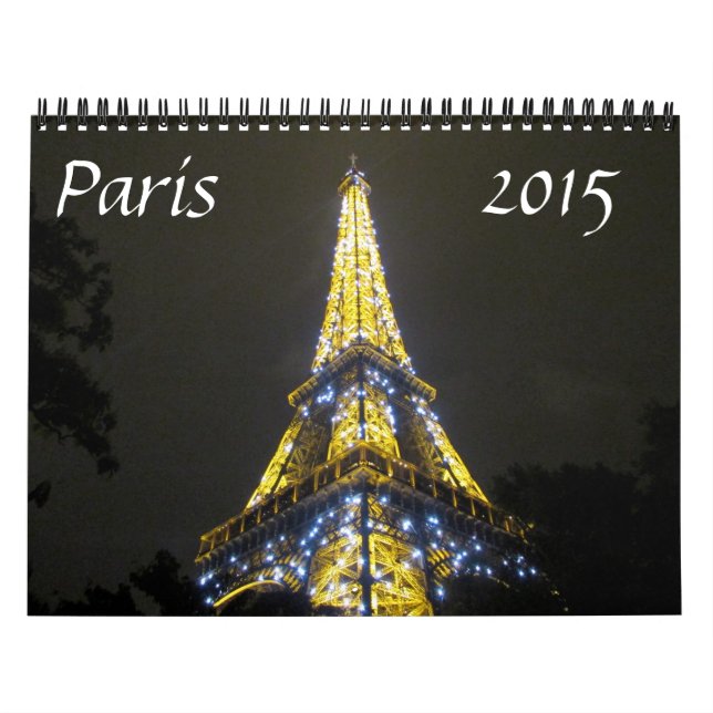 Calendário Paris 2015 (Capa)