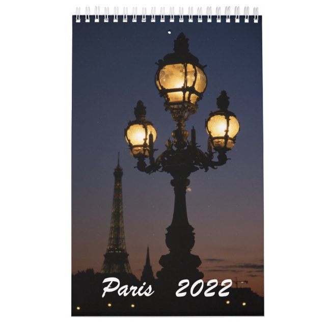 Calendário Paris 2022 (Capa)