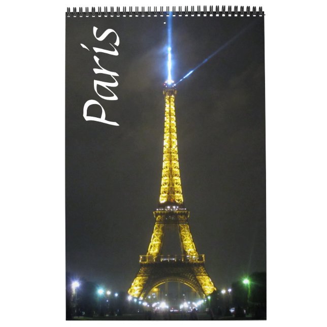 Calendário paris france (Capa)