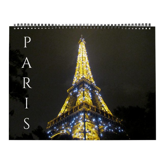 Calendário paris france 2026 large (Capa)