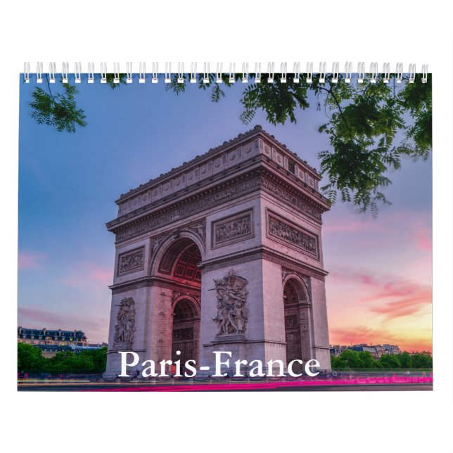 Calendário Paris-France Calendar (Capa)