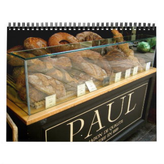 Calendário Paris na primavera