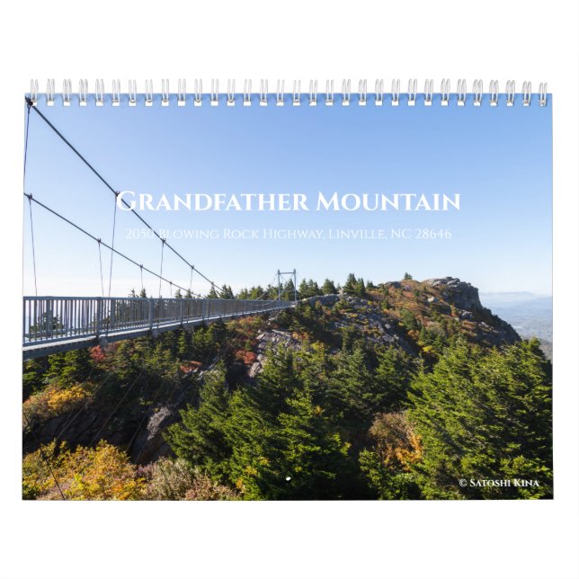 Calendário Parque do Vovô Mountain (Capa)