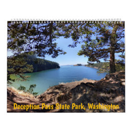 Calendário Parque Estadual Deception Pass
