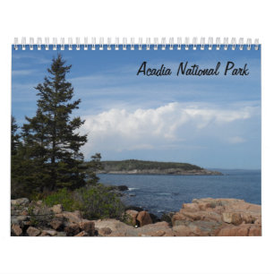Calendário Parque Nacional Acadia 2022